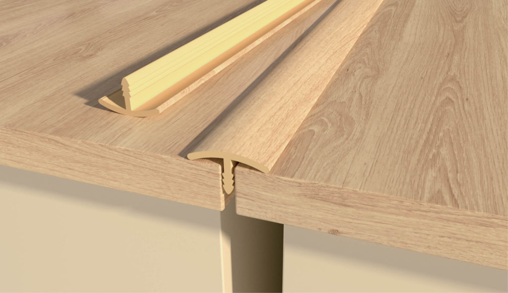 Т- образна лайсна 17мм