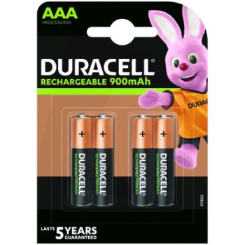 Duracell R03x4 900mAh