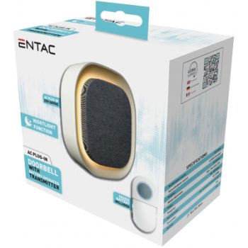 Entac Безжичен  звънец  EDB-AC-44-L