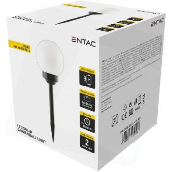 LED-Соларна град.лампа 51см топка EGSL-P2LB51