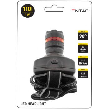LED фенер Entac 1W челник