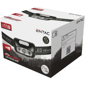 Entac челник презареждаем 5W, 700mAh, черен EHL-3W-PB-R
