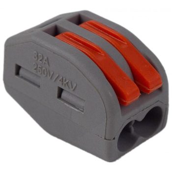 Entac свързваща клема сива EQSCG-2PIN