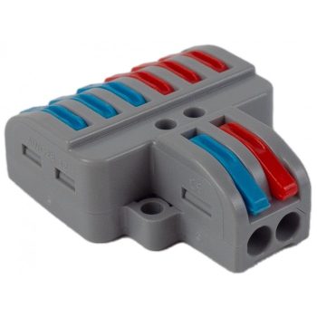 Entac свързваща клема сива EQSCG-2PIN6