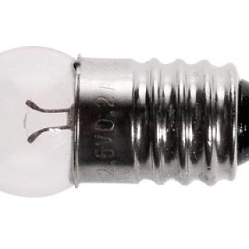 КРУШКА ОБИКН. РЕЗБА Е10 2.2V/0.25 A