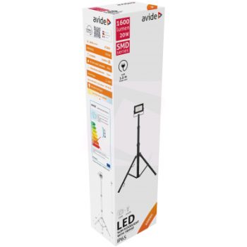 LED прожектор 20W + статив ABLRFLNW-20W-TRIPOD-S