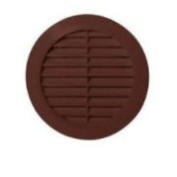 Декоративна решетка Awenta ф125 TRU16 кръгла кафява