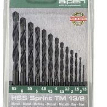Комплект свредла за метал – 13 броя Ф1.5-6.5мм