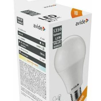 Avide led класик E27 15W