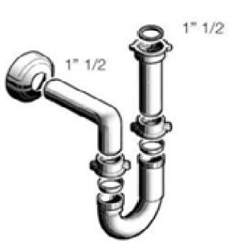 Сифон S-обр. единичен 1300PP4B02