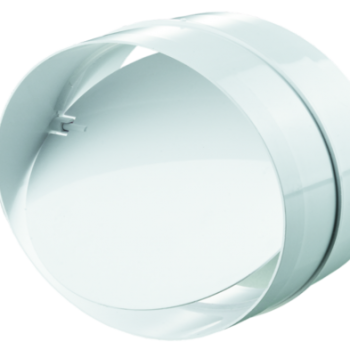 Пластмасова връзка за въздуховоди 1111/съединение с обратна клапа ф100