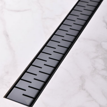 Линеен рогов сифон – Medium – черен