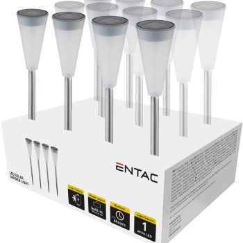 LED-Соларна градинска лампа 38см EGSL-SS1LT38-PDQ