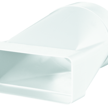 Пластмасова връзка за въздуховоди 511/ плосък адаптор