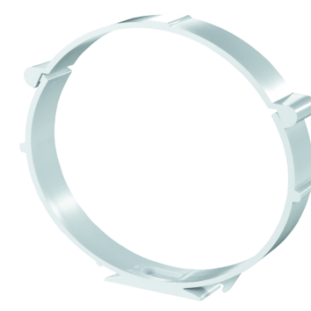 Пластмасова връзка за въздуховоди 16/държач