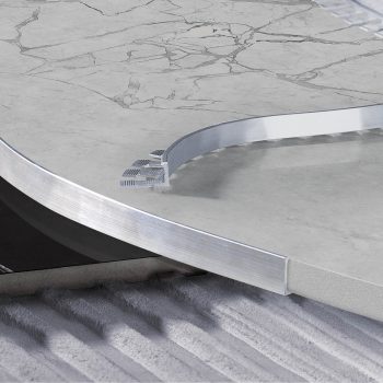 L- образен профил за арки 2.5м натурал мат