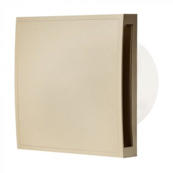 Вентилатор E-EXTRA, Ф100мм, EET100G с декоративна клапа, злато