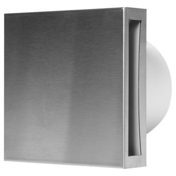 Вентилатор E-EXTRA, Ф100мм, EET100-inox с декоративна клапа