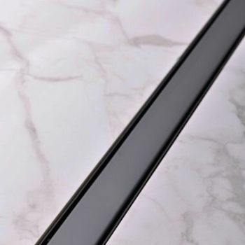 Линеен рогов сифон – Klasik/floor – черен