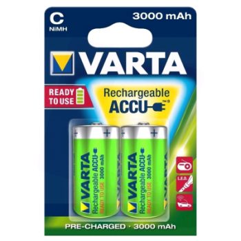VARTA R14  Bl. Recharg. R2U-3000mAh