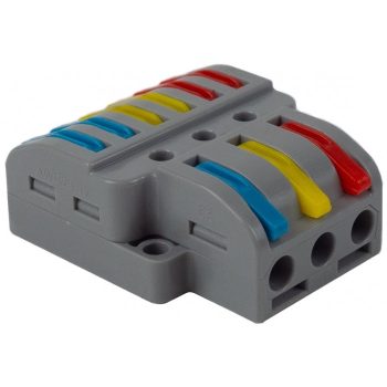 Entac свързваща клема сива EQSCG-3PIN6