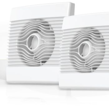 Вентилатор Premium ф100HS 01-016 с датчик за влага и таймер