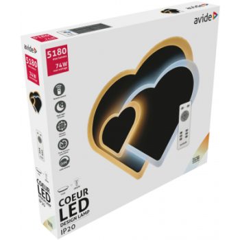 Avide Led лампа COEUR 55w (27.5+27.5) ADO3S-COE-2.4G