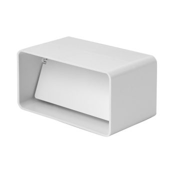 Съединение за плосък въздух. с клапа 220х55 KV25