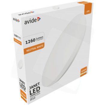 LED Плафониера Janet ACLO33NW-18W-JAN 330x60mm 4000k