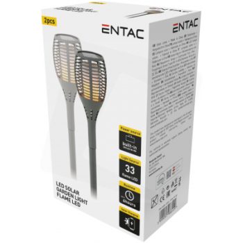 LED-Соларна град.лампа 56 см, 2 бр. EGSL-P33L75-B2