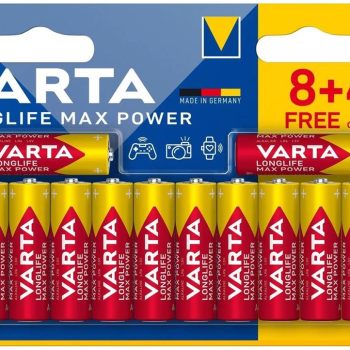 VARTA LR06x8+4 Longlife Max Power