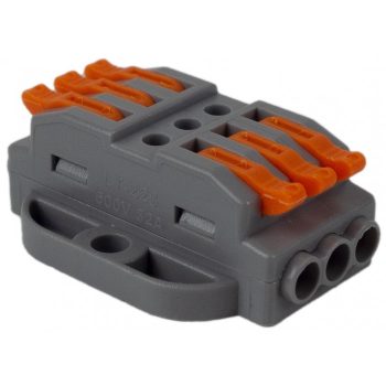 Entac свързваща клема сива EQSCG-3PIN3M