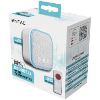 Entac Безжичен звънец 3xAA,cr2032 EDB-BO-44