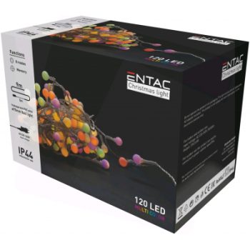 Коледни лампички топки 15мм IP44 9m