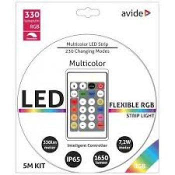 Avide led лента 5m RGB 12V 7.2W IP65ABLSBL12V5050