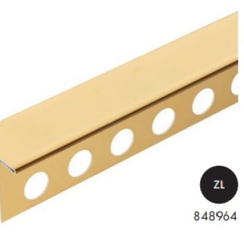 Лайсна за параван дясна 30х1мм 1.20м злато 848964