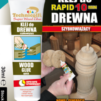 Лепило за дърво бързосъхнещ 30ml R-850