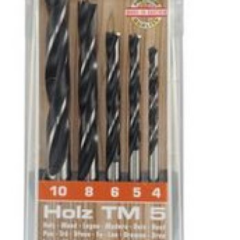 Комплект свредла за дърво – 5 броя Ф4-10мм