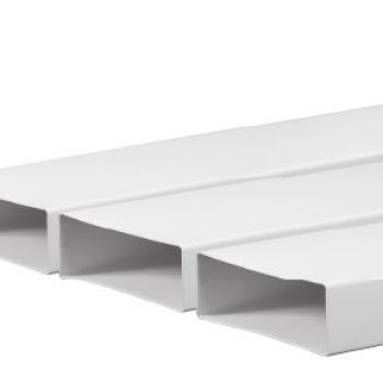 Пластмасов плосък въздуховод 55х110