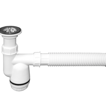 Сифон без преливник с гофрирана връзка /1-11/ 1-48