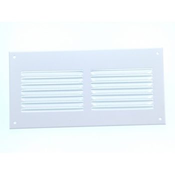 Решетка метална бяла – квадратна