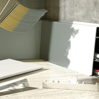 Перваз HiLine Prestige бял за боядисване W-PC-HLP-D089-250