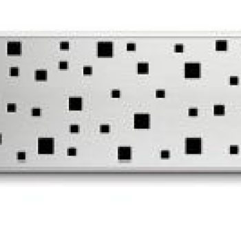 Линеен рогов сифон с иноксова рамка – Squere – гланц