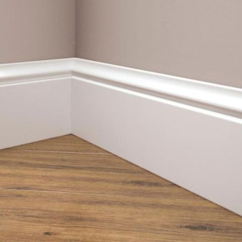 Перваз El. 80.4×12.9mm 2.44m бял w-ls-lpc-07-101