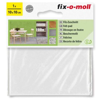 Филцов плъзгач за разкрояване бял