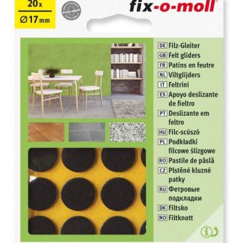 Плъзгач самозалепващ кафяв