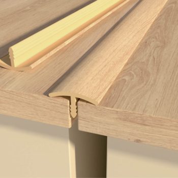 Т- образна лайсна 17мм