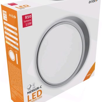 LED Плафон MERKUR-C ABHL54-RG-12W-NW Gray
