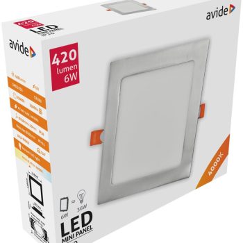 Avide led Панел за вграждане квадрат сатен