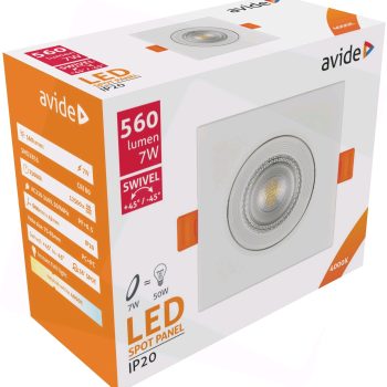 Led луна квадратна подвижна 5w nw aldls38nw-s-5w
